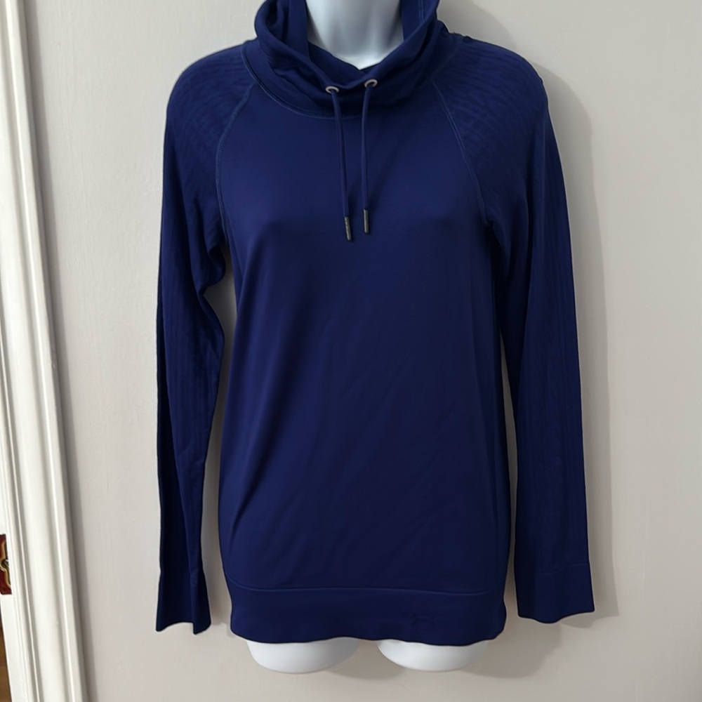 Under Armour Fitted Cowl Funnel Neck Tunic Threadborne Seamless XS